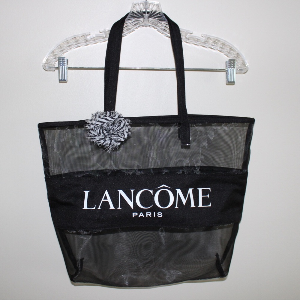 Lancôme Black Mesh Bag